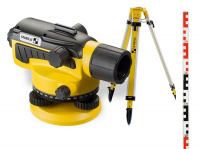 Оптический нивелир Stabila OLS 26 + штатив BST-S + рейка TNL 500 см