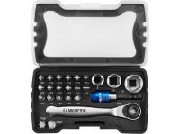 Набор бит с битодержателем WITTE BIT-RATCHET-SET арт. 312002000