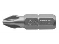 Упаковка бит WITTE STAINLESS PZ2 (Pozidrive) 25 мм 5 шт. арт. 427722200