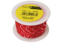 Шнур для каменщика красно-белый 2,0 мм х 100 м полипропилен