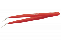 Пинцет для электроники 40 загнут изолированный NWS 027GP-155 мм