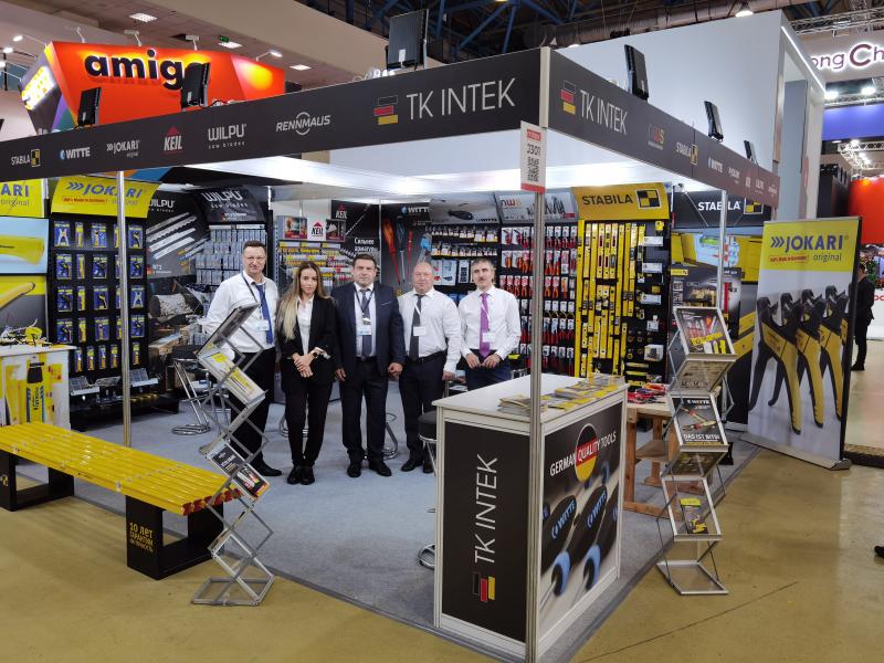 Фото со стенда ТК Интэк на выставке MITEX 2023