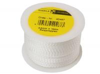 Шнур для каменщика белый 2,0 мм х 100 м полипропилен