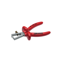 Клещи для снятия изоляции до 10 мм2 диэлектрические с двойной изоляцией 1000В NWS VDE 145-43-160 мм