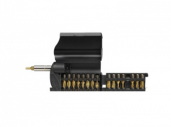 Набор бит с битодержателем WITTE СOMBIT-BOX 17 TIN BITFLEX PH/PZ/TORX/шлиц + адаптер