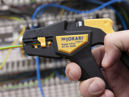 Клещи для снятия изоляции эргономические JOKARI Super 4 Pro арт.20200