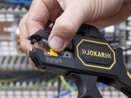 Клещи для снятия изоляции эргономические JOKARI Secura 2K арт.20100