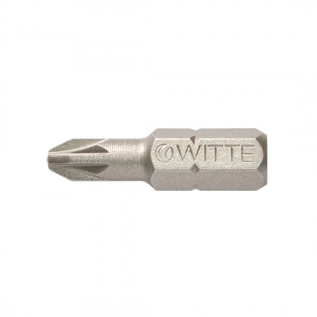 Бита WITTE INDUSTRIE POZIDRIVE PZ2 25 мм с проточенным наконечником арт. 270572000