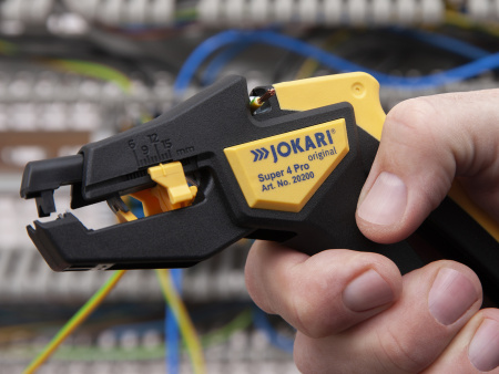 Клещи для снятия изоляции эргономические JOKARI Super 4 Pro арт.20200