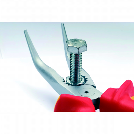 Длинногубцы загнутые 45 диэлектрические NWS 141-49-VDE 1000В