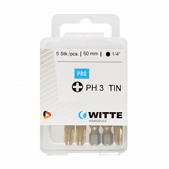 Бита WITTE TIN PH (Philips) 50 мм