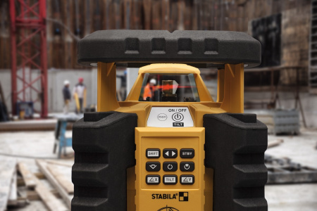 Ротационный лазерный нивелир Stabila LAR 350 + штатив BST-K-L + рейка NL