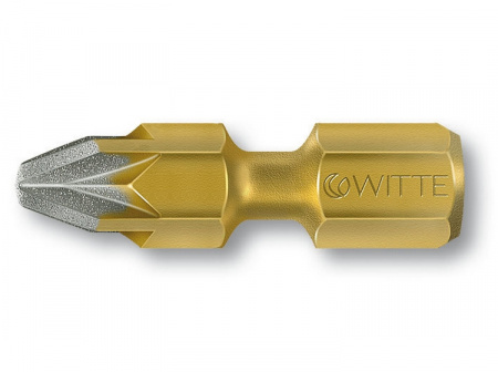 Бита WITTE DIAMOND BITFLEX PZ2 (Pozidrive) 25 мм 5 шт. арт. 428012200