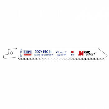 Полотно сабельное WILPU универсальное 007 Bi 5 шт.