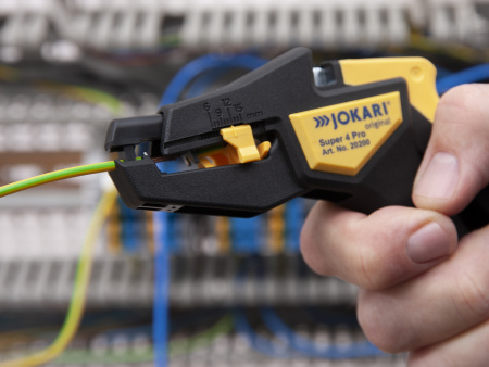 Клещи для снятия изоляции эргономические JOKARI Super 4 Pro арт.20200