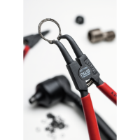 Клещи для съема внешних стопорных колец загнутые 90 NWS 175-62