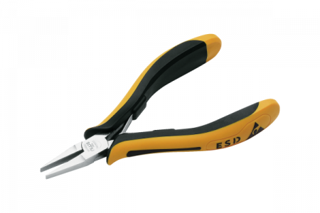 Плоскогубцы для электроники с антистатическими ручками NWS 126A-79-ESD-120 мм