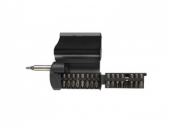 Набор бит с битодержателем WITTE СOMBIT-BOX 17 INDUSTRIE PH/PZ/TORX/шлиц + адаптер