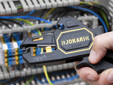 Клещи для снятия изоляции эргономические JOKARI Secura 2K арт.20100