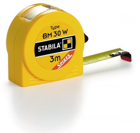 Рулетка Stabila BM 30 W SP с окошком